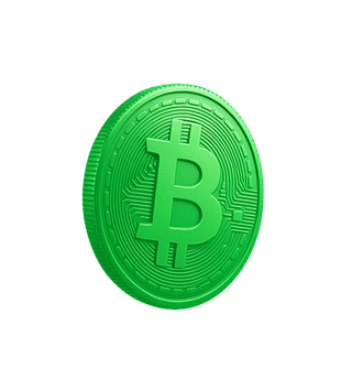 Gegevensvisualisatie van crypto-marktanalytics op zwevende kaart